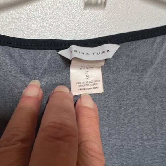 New Trina Turk Swimsuit cover up for Poolside Beach Front Tie Belted Sz S - Picture 6 of 6